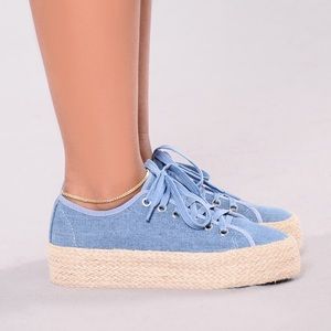 Fashion nova platform sneakers